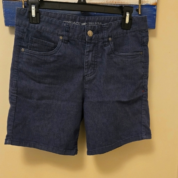 Toad&Co Pants - Toad&Co Dark Blue Jean Shorts